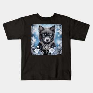 Arctic Pomsky Kids T-Shirt